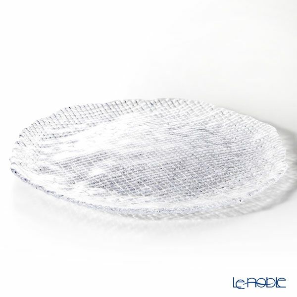 Vetro Felice ヴェトロ フェリーチェ フィズ プレート 27cm クリア