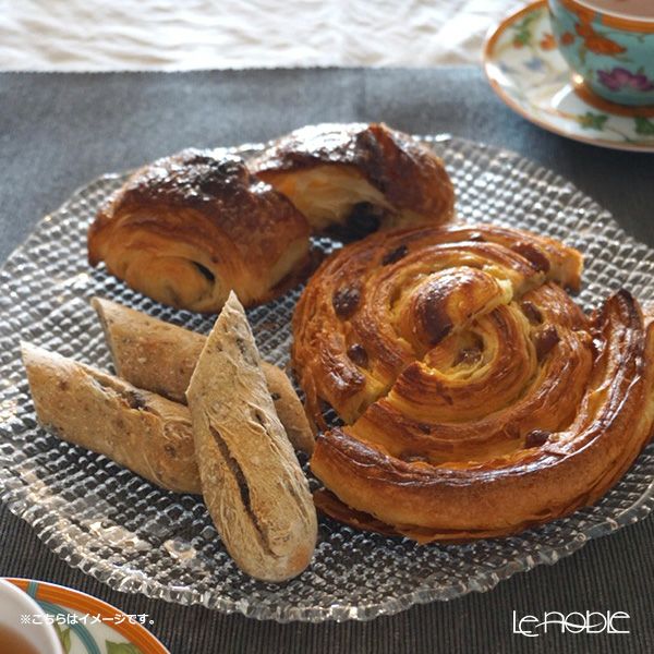 Vetro Felice ヴェトロ フェリーチェ フィズ プレート 27cm クリア