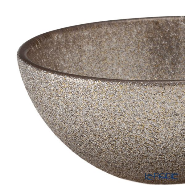 Vetro Felice ヴェトロ フェリーチェ グリッター ミニボウル 9cm ジンジャー