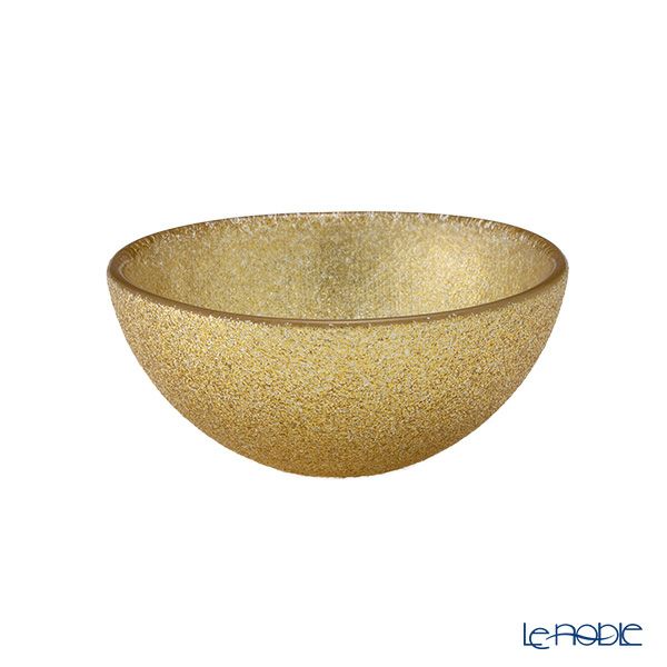 Vetro Felice ヴェトロ フェリーチェ グリッター ミニボウル 9cm ニューゴールド