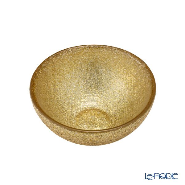 Vetro Felice ヴェトロ フェリーチェ グリッター ミニボウル 9cm ニューゴールド