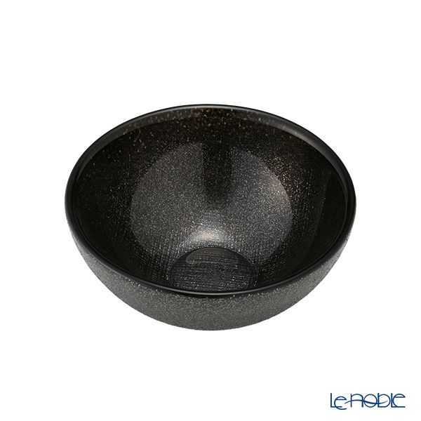 Vetro Felice ヴェトロ フェリーチェ グリッター ミニボウル 9cm ダークグレイ