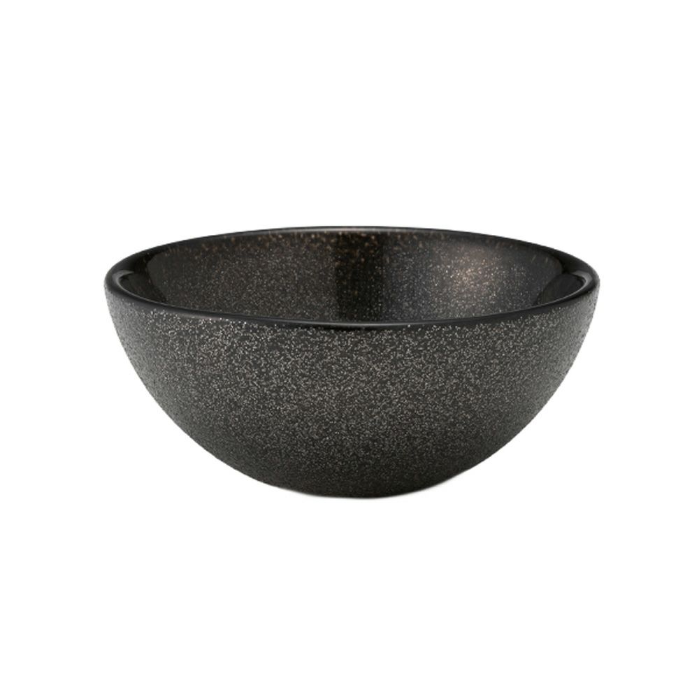 Vetro Felice ヴェトロ フェリーチェ グリッター ミニボウル 9cm ダークグレイ