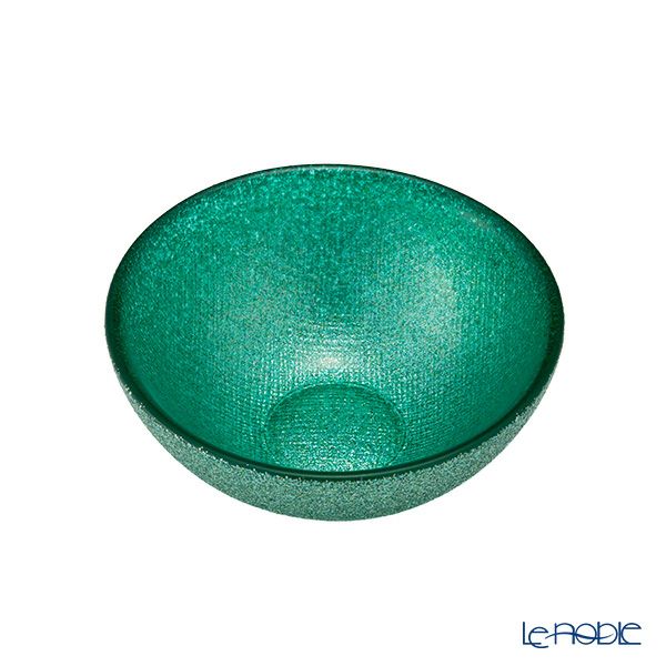 Vetro Felice ヴェトロ フェリーチェ グリッター ミニボウル 9cm アクアブルー
