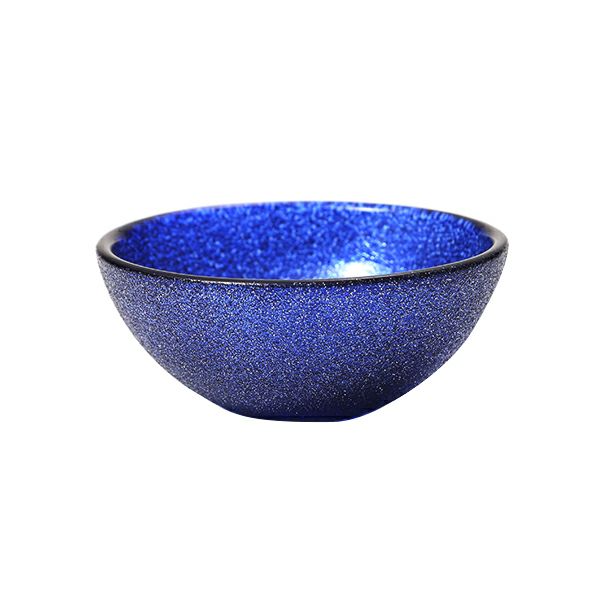Vetro Felice ヴェトロ フェリーチェ グリッター ミニボウル 9cm ダークブルー