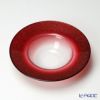 Vetro Felice ヴェトロ フェリーチェ グリッター リムボウル 19.5cm レッド＆クリア