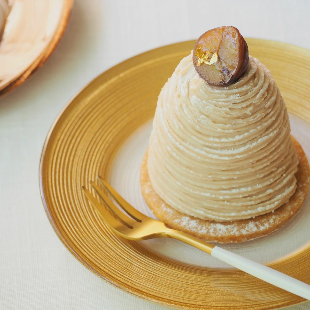 Vetro Felice ヴェトロ フェリーチェ サークル プレート 15cm ゴールド