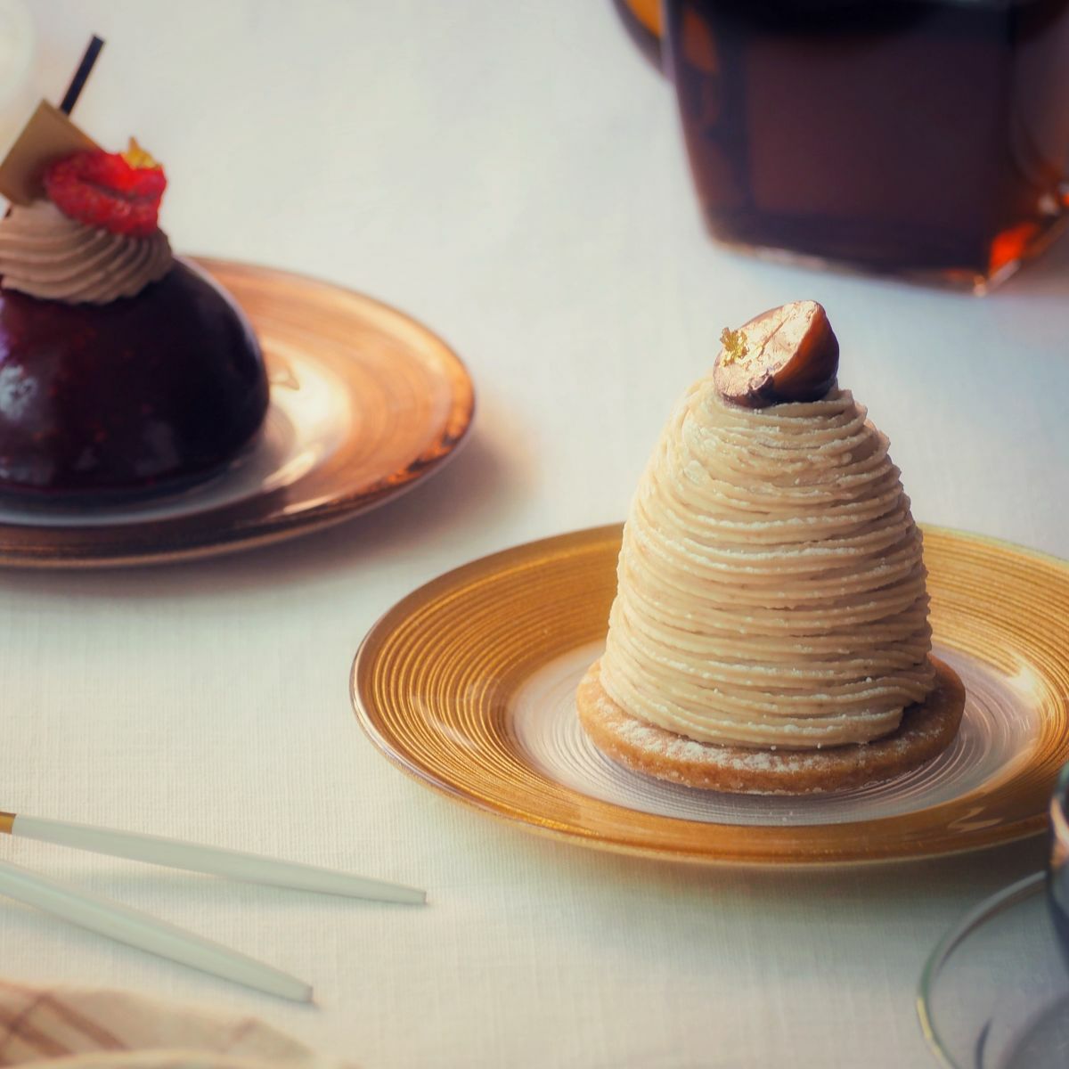 Vetro Felice ヴェトロ フェリーチェ サークル プレート 15cm ゴールド