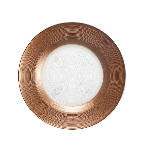 Vetro Felice ヴェトロ フェリーチェ サークル プレート 21cm ブラウン