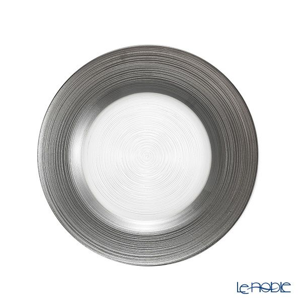 Vetro Felice ヴェトロ フェリーチェ サークル プレート 21cm グレー