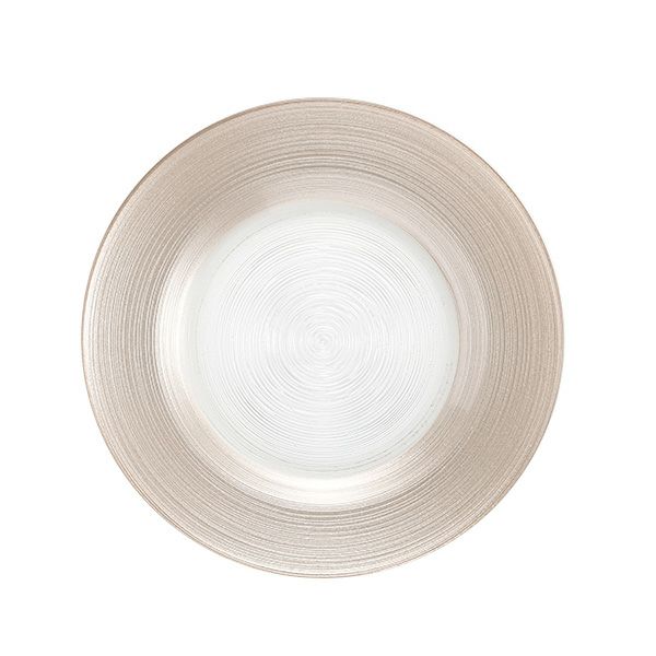 Vetro Felice ヴェトロ フェリーチェ サークル プレート 21cm アイボリー