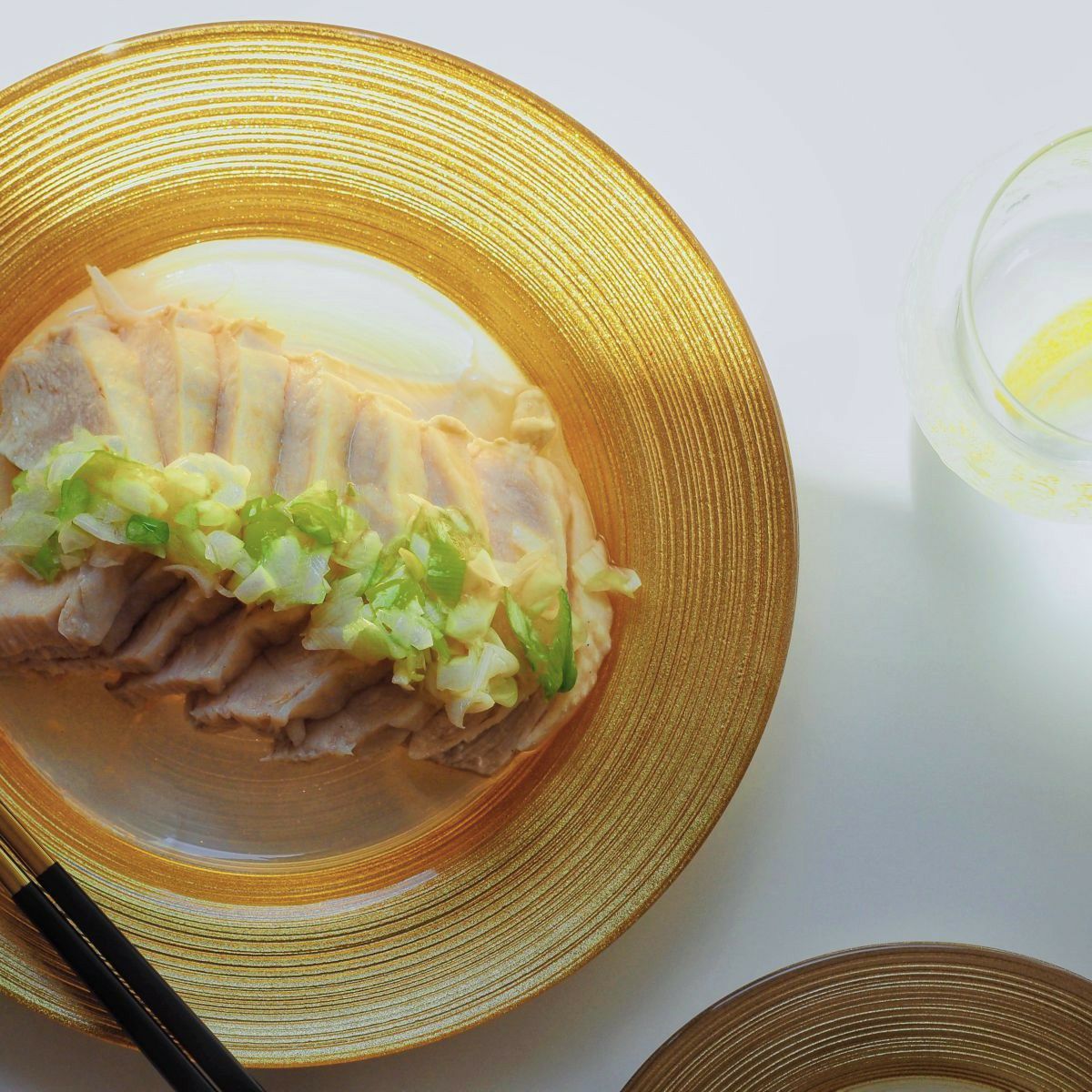 Vetro Felice ヴェトロ フェリーチェ サークル プレート 21cm ゴールド