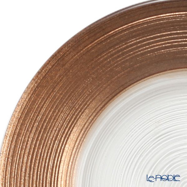 Vetro Felice ヴェトロ フェリーチェ サークル プレート 27cm ブラウン