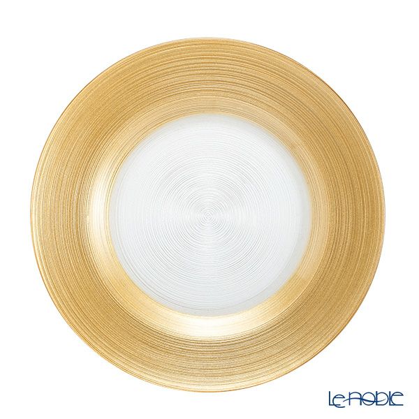 Vetro Felice ヴェトロ フェリーチェ サークル プレート 27cm ゴールド