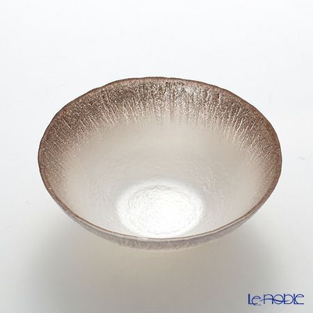 Vetro Felice ヴェトロ フェリーチェ フラッシュ ボウル 17cm ホワイトパール＆ジンジャー