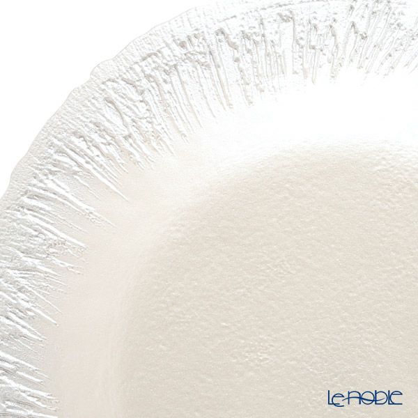 Vetro Felice ヴェトロ フェリーチェ フラッシュ プレート 15cm ホワイトパール＆ジンジャー