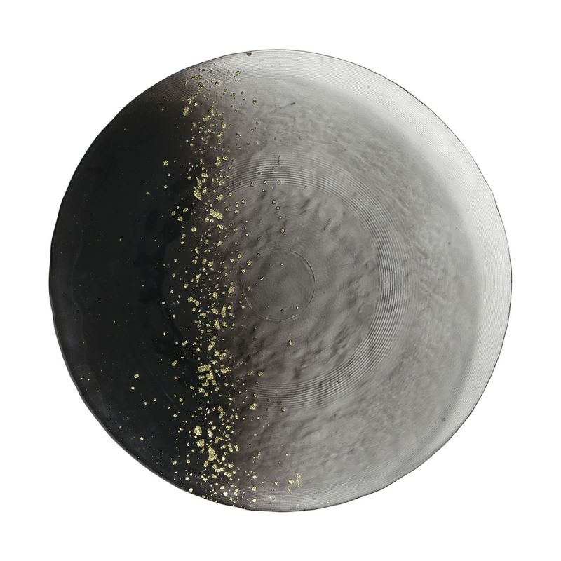 Vetro Felice ヴェトロ フェリーチェ ホライズン プレート 22cm ブラック