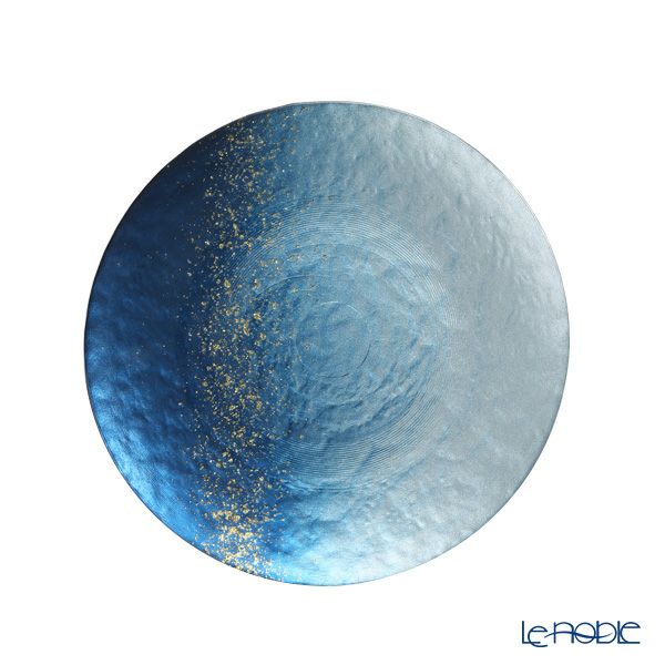 Vetro Felice ヴェトロ フェリーチェ ホライズン プレート 22cm ブルー