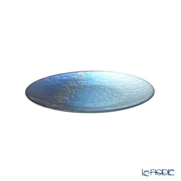 Vetro Felice ヴェトロ フェリーチェ ホライズン プレート 22cm ブルー