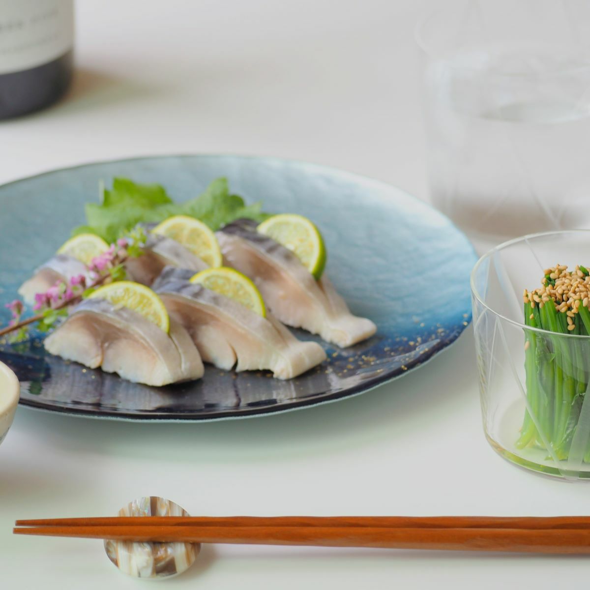 Vetro Felice ヴェトロ フェリーチェ ホライズン プレート 22cm ブルー