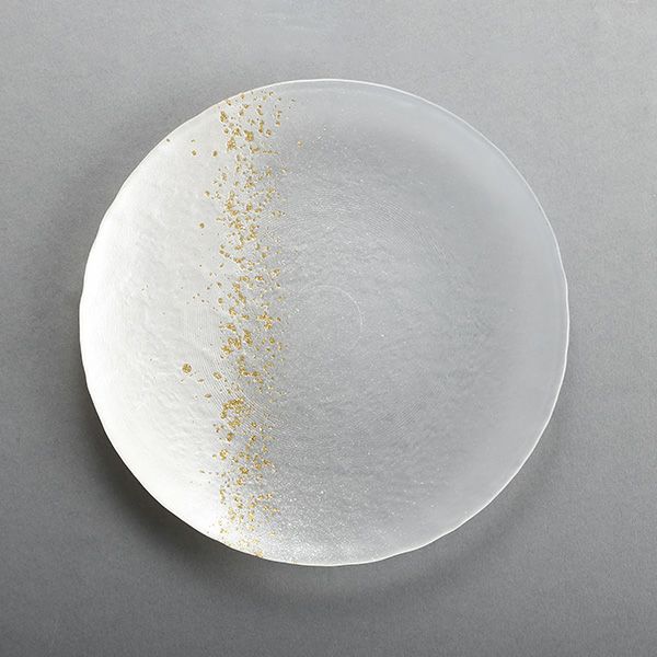 Vetro Felice ヴェトロ フェリーチェ ホライズン プレート 22cm ホワイト