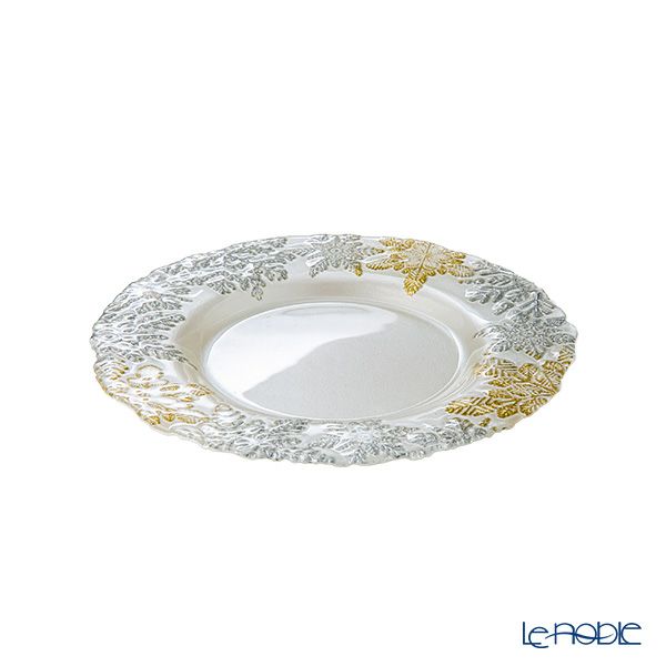 Vetro Felice ヴェトロ フェリーチェ スノー プレート 22cm ホワイト