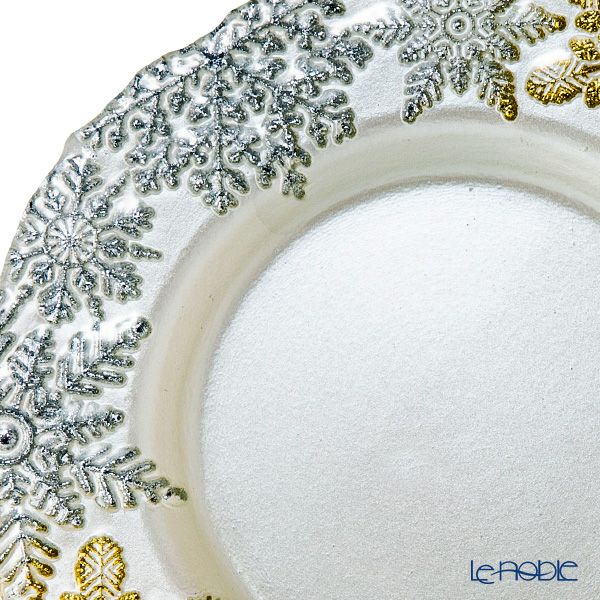 Vetro Felice ヴェトロ フェリーチェ スノー プレート 22cm ホワイト