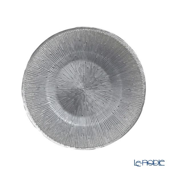 Vetro Felice ヴェトロ フェリーチェ コスモ プレート 21cm フォグ グレー