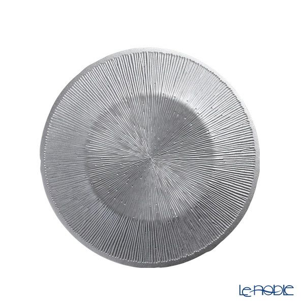 Vetro Felice ヴェトロ フェリーチェ コスモ プレート 21cm フォグ グレー