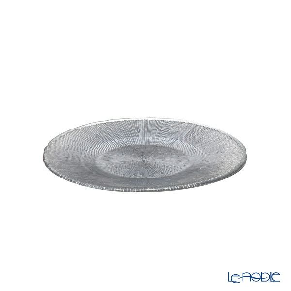 Vetro Felice ヴェトロ フェリーチェ コスモ プレート 21cm フォグ グレー