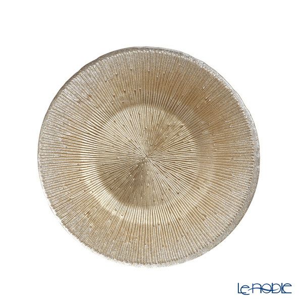 Vetro Felice ヴェトロ フェリーチェ コスモ プレート 21cm シャンパンパール