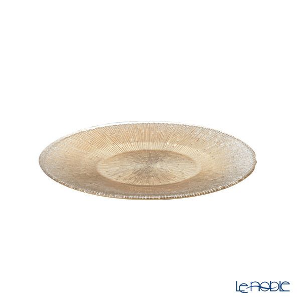 Vetro Felice ヴェトロ フェリーチェ コスモ プレート 21cm シャンパンパール