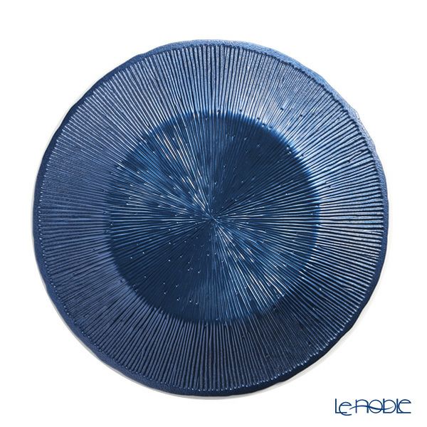 Vetro Felice ヴェトロ フェリーチェ コスモ プレート 28cm リモージュ ブルー