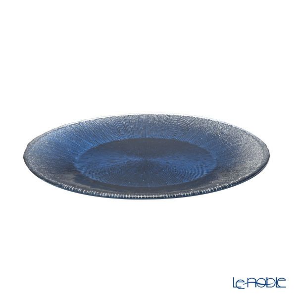 Vetro Felice ヴェトロ フェリーチェ コスモ プレート 28cm リモージュ ブルー