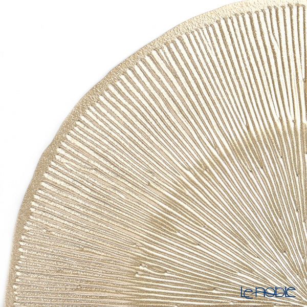 Vetro Felice ヴェトロ フェリーチェ コスモ プレート 28cm シャンパンパール