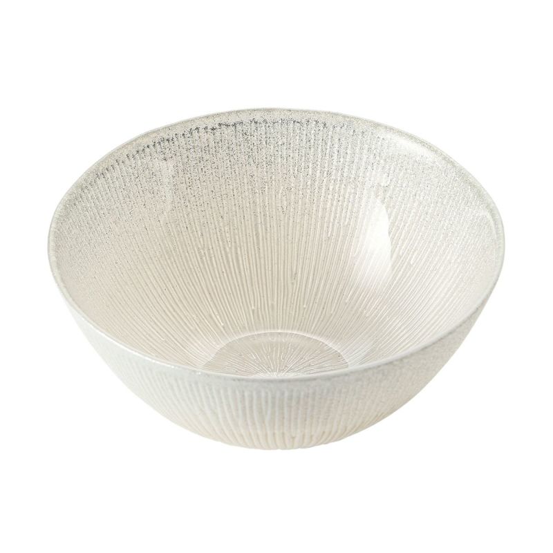 Vetro Felice ヴェトロ フェリーチェ コスモ ボウル 15cm ホワイトパール