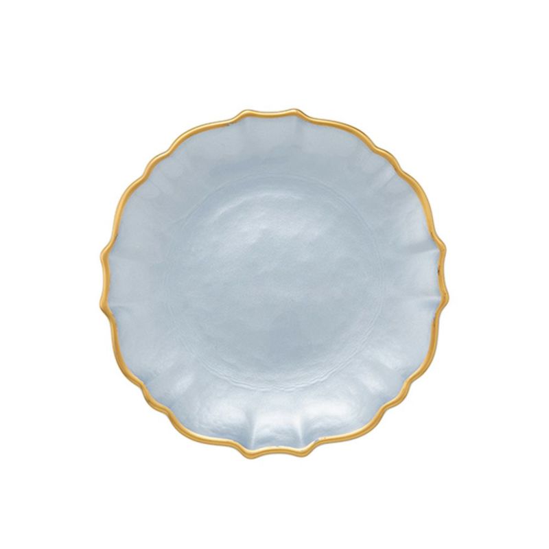 Vetro Felice ヴェトロ フェリーチェ パールクイーン プレート 16cm ブルー 356716