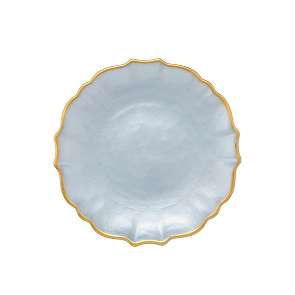 Vetro Felice ヴェトロ フェリーチェ パールクイーン プレート 16cm ブルー 356716