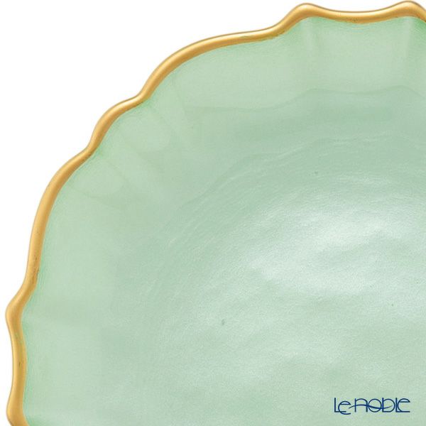 Vetro Felice ヴェトロ フェリーチェ パールクイーン プレート 16cm グリーン 356716