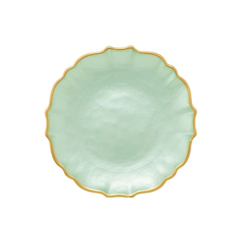 Vetro Felice ヴェトロ フェリーチェ パールクイーン プレート 16cm グリーン 356716