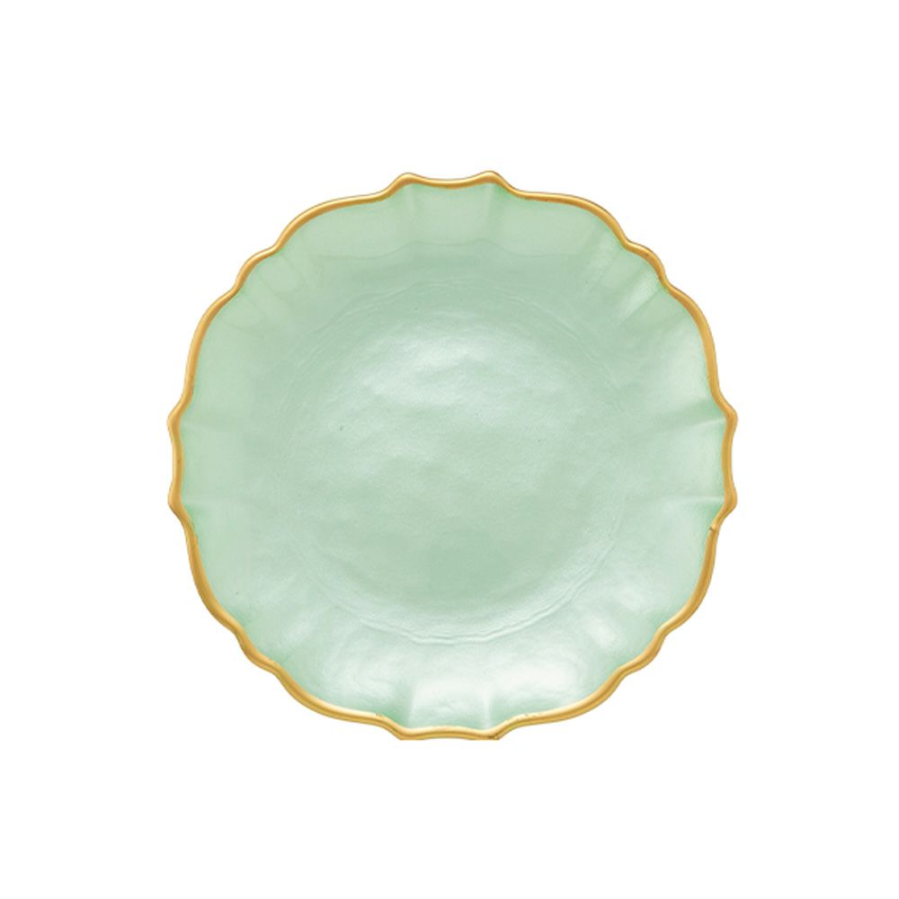 Vetro Felice ヴェトロ フェリーチェ パールクイーン プレート 16cm グリーン 356716