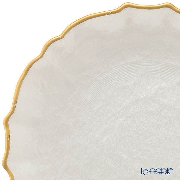 Vetro Felice ヴェトロ フェリーチェ パールクイーン プレート 21cm ホワイト 356721