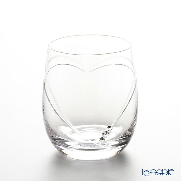 ストラス with SWAROVSKI ELEMENTS ハート イン ハート OF 250ml ペア【ル・ノーブルオリジナル企画商品】