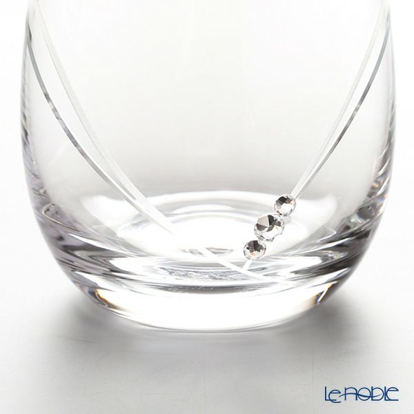 ストラス with SWAROVSKI ELEMENTS ハート イン ハート OF 250ml ペア【ル・ノーブルオリジナル企画商品】