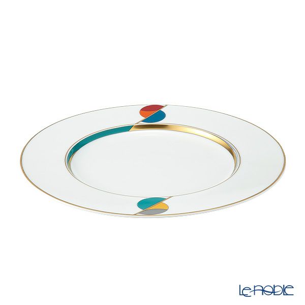 ポルトガル食器 ヴィスタ アレグレ Futurismo フューチャリズム ディナープレート 29.9cm