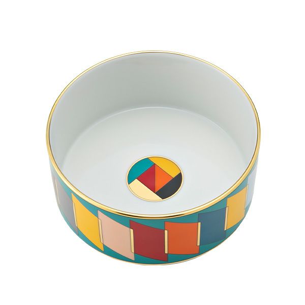 ポルトガル食器 ヴィスタ アレグレ Futurismo フューチャリズム シリアルボウル 15cm
