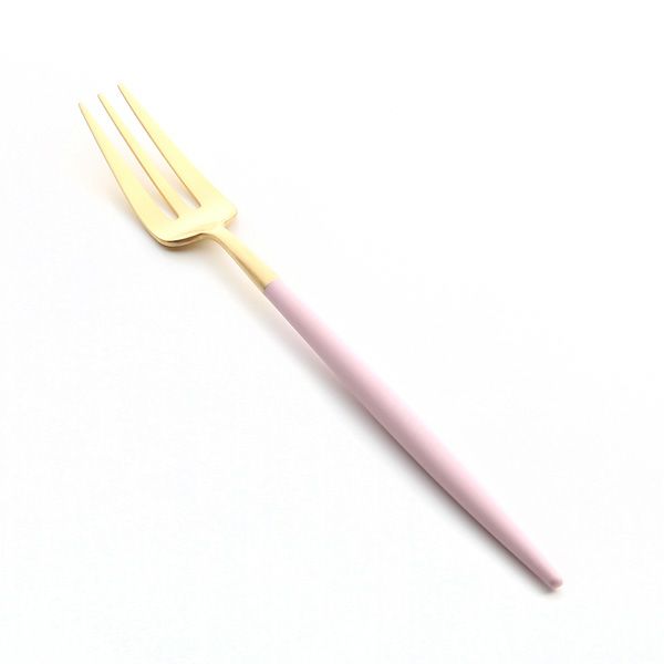クチポール ゴア GOA ピンク／ゴールド ペストリーフォーク 17cm マット仕上げ