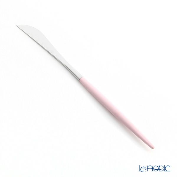 クチポール ゴア GOA ピンク／シルバー デザートナイフ 20cm マット仕上げ