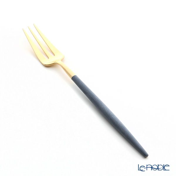 クチポール ゴア GOA ブルー／ゴールド ペストリーフォーク 17cm マット仕上げ