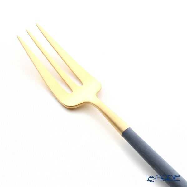 クチポール ゴア GOA ブルー／ゴールド ペストリーフォーク 17cm マット仕上げ